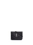 Main View - Click To Enlarge - SAINT LAURENT - 'YSL Tri-Pocket' leather bag