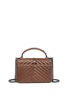 Back View - Click To Enlarge - SAINT LAURENT - 'Monogram Collège' medium matelassé leather bag
