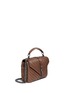 Figure View - Click To Enlarge - SAINT LAURENT - 'Monogram Collège' medium matelassé leather bag