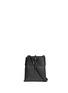 Main View - Click To Enlarge - KARA - 'Nano Tie' leather crossbody bag