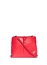 Main View - Click To Enlarge - KARA - 'Tie' leather crossbody bag