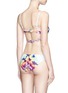 Back View - Click To Enlarge - MARA HOFFMAN - Rainbow bird print classic bikini bottom