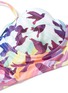 Detail View - Click To Enlarge - MARA HOFFMAN - Rainbow bird print cami underwire bikini top
