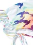 Detail View - Click To Enlarge - MARA HOFFMAN - Lace-up rainbow print high waist bikini bottoms