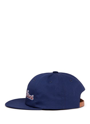 Figure View - Click To Enlarge - MAISON KITSUNÉ - Logo patch embroidery baseball cap