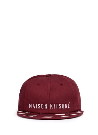 Main View - Click To Enlarge - MAISON KITSUNÉ - Fox eye print baseball cap