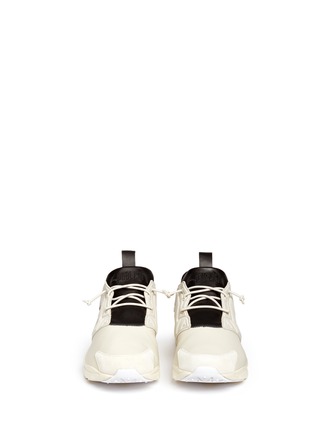 Front View - Click To Enlarge - REEBOK - 'Furylite AFF' leather sneakers