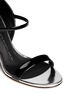 Detail View - Click To Enlarge - 73426 - 'Coline' patent leather metallic wedge pumps