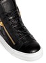 Detail View - Click To Enlarge - 73426 - 'London' croc embossed leather high top sneakers