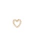 Main View - Click To Enlarge - LOQUET LONDON - Diamond 18k yellow gold 'Heart' charm – With Love