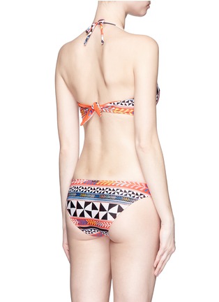 Back View - Click To Enlarge - MARA HOFFMAN - 'Pinwheel' print classic bikini bottom