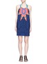 Main View - Click To Enlarge - MARA HOFFMAN - 'Starbasket' print cover-up mini dress