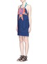Figure View - Click To Enlarge - MARA HOFFMAN - 'Starbasket' print cover-up mini dress