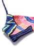 Detail View - Click To Enlarge - MARA HOFFMAN - 'Starbasket' print braid back bikini top