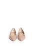 Figure View - Click To Enlarge - PAUL ANDREW - 'Zoya' wavy patent leather skimmer flats