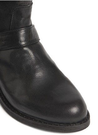 Detail View - Click To Enlarge - FIORENTINI+BAKER - Chad' buckle strap leather ankle boots