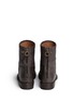 Back View - Click To Enlarge - FIORENTINI+BAKER - 'Even' zip grainy leather boots