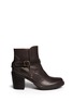 Main View - Click To Enlarge - FIORENTINI+BAKER - 'Lynna' ankle strap leather boots