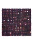 Main View - Click To Enlarge - FALIERO SARTI - 'Harold' brushstroke lattice weave print cashmere-silk scarf