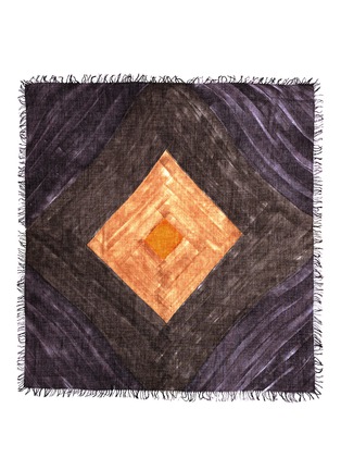 Main View - Click To Enlarge - FALIERO SARTI - 'Rombelli' diamond print cashmere-silk scarf