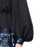 Detail View - Click To Enlarge - DRIES VAN NOTEN - 'Daraw' sequin washed cotton bell sleeve dress