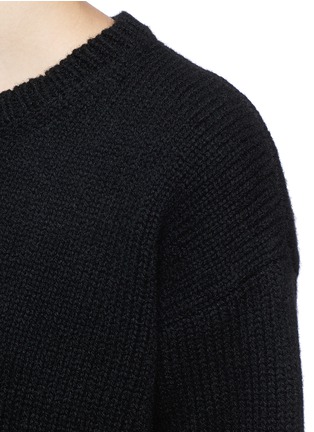 Detail View - Click To Enlarge - VALENTINO GARAVANI - Oversize virgin wool sweater