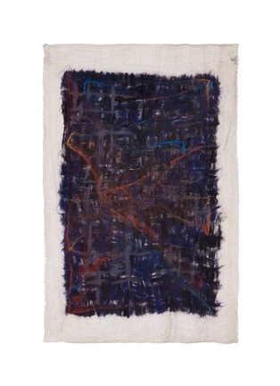 Main View - Click To Enlarge - FRANCO FERRARI - 'Greta' abstract print wool-cashmere-silk scarf