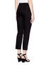 Back View - Click To Enlarge - THEORY - 'Tonerma' zip cuff cropped pants