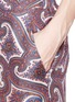Detail View - Click To Enlarge - THEORY - 'Mitrana' paisley print silk pants