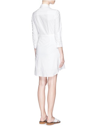 Back View - Click To Enlarge - THEORY - 'Jalyis' cotton poplin shirtdress