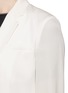 Detail View - Click To Enlarge - THEORY - 'Grinson' silk georgette blazer