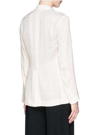 Back View - Click To Enlarge - THEORY - 'Grinson' silk georgette blazer