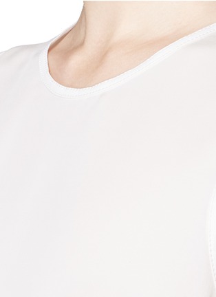 Detail View - Click To Enlarge - THEORY - 'Bringam L' silk top
