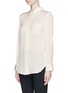 Front View - Click To Enlarge - THEORY - 'Simara' silk georgette shirt