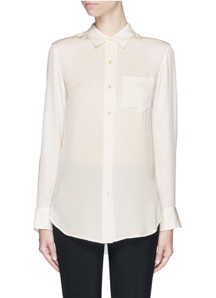 Main View - Click To Enlarge - THEORY - 'Simara' silk georgette shirt