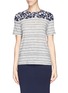 Main View - Click To Enlarge - TORY BURCH - 'Cathy' stripe floral cotton T-shirt 