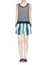 Figure View - Click To Enlarge - TORY BURCH - 'Reese' silk chiffon sleeveless blouse