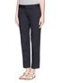 Front View - Click To Enlarge - TORY BURCH - 'Brandy' cropped straight pants