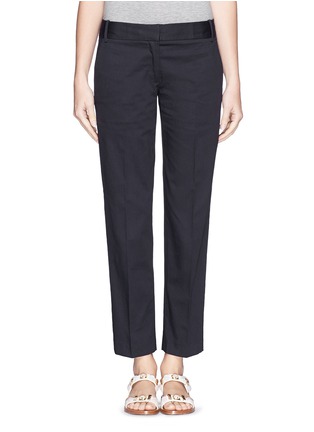 Main View - Click To Enlarge - TORY BURCH - 'Brandy' cropped straight pants