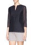 Front View - Click To Enlarge - TORY BURCH - 'Tali' Florentine embroidery tunic