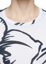 Detail View - Click To Enlarge - TORY BURCH - 'Addison' iris print jersey T-shirt