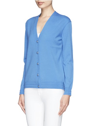 Front View - Click To Enlarge - TORY BURCH - 'Madison' Merino wool cardigan