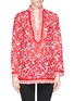 Main View - Click To Enlarge - TORY BURCH - 'Tory' floral print voile tunic