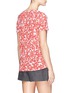 Back View - Click To Enlarge - TORY BURCH - 'Ester' floral print pima cotton T-shirt