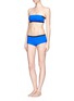 Figure View - Click To Enlarge - T BY ALEXANDER WANG - Reversible bonded tricot bandeau