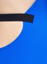 Detail View - Click To Enlarge - T BY ALEXANDER WANG - Two tone bonded tricot one piece swimsuit