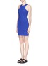 Figure View - Click To Enlarge - T BY ALEXANDER WANG - Tech stretch bodycon dress