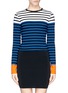 Main View - Click To Enlarge - T BY ALEXANDER WANG - Contrast cuff stripe T-shirt