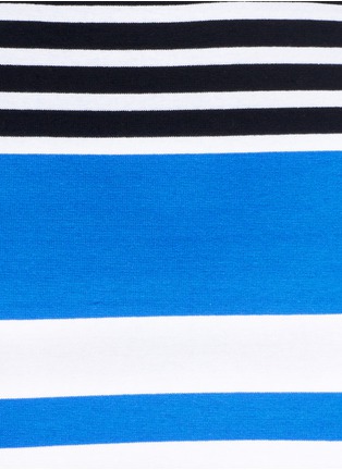 Detail View - Click To Enlarge - T BY ALEXANDER WANG - Contrast stripe pencil skirt