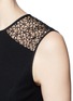 Detail View - Click To Enlarge - JASON WU - Lace insert flounce dress